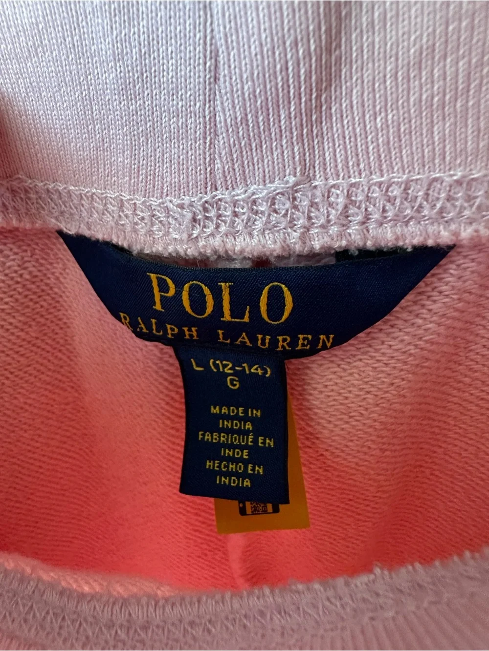 Polo by Ralph Lauren Pink Crewneck Sweatshirt